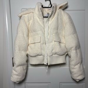 Lou & Grey Cream Teddy Jacket